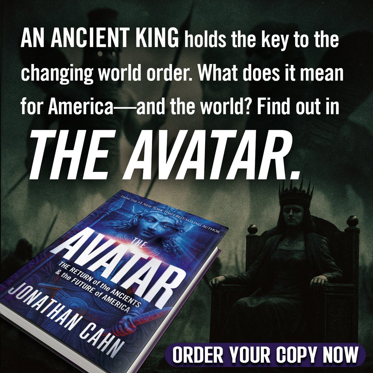 Jonathan_Cahn's tweet image. 👉To Order Your Copy Click Here - a.co/d/fHiNWaw
Are ancient gods ruling America? Could the forces behind world leaders and events be older than we imagine? THE AVATAR exposes the mystery.
#TheAvatar #jonathancahn #AmericaInProphecy