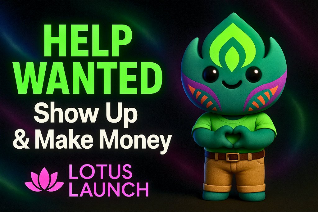 With LOTUS LAUNCH coming you have to ask yourself...

Do you want to be your own boss? 🤔 

Creator royalties take making a coin from a hobby to a potential source of income for you. A business.

Dedicate the royalties to growing your project, or take a salary for yourself!