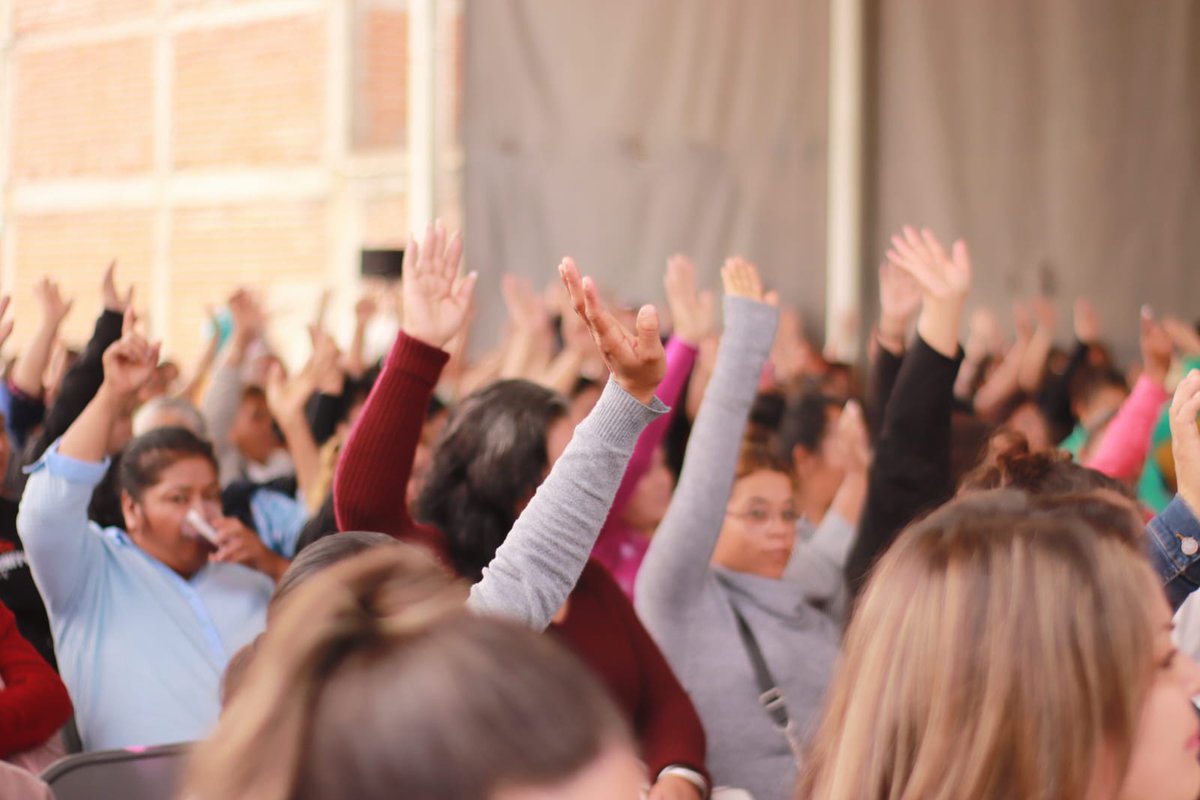 Hacer comunidad significa fomentar el sentido de pertenencia, construir de la mano y trabajar por el bienestar mutuo. Las mujeres hemos demostrado que somos capaces de unirnos y transformar desde la colectividad. 💜💪🏼

Participe en la asamblea Voces por la Igualdad y contra las