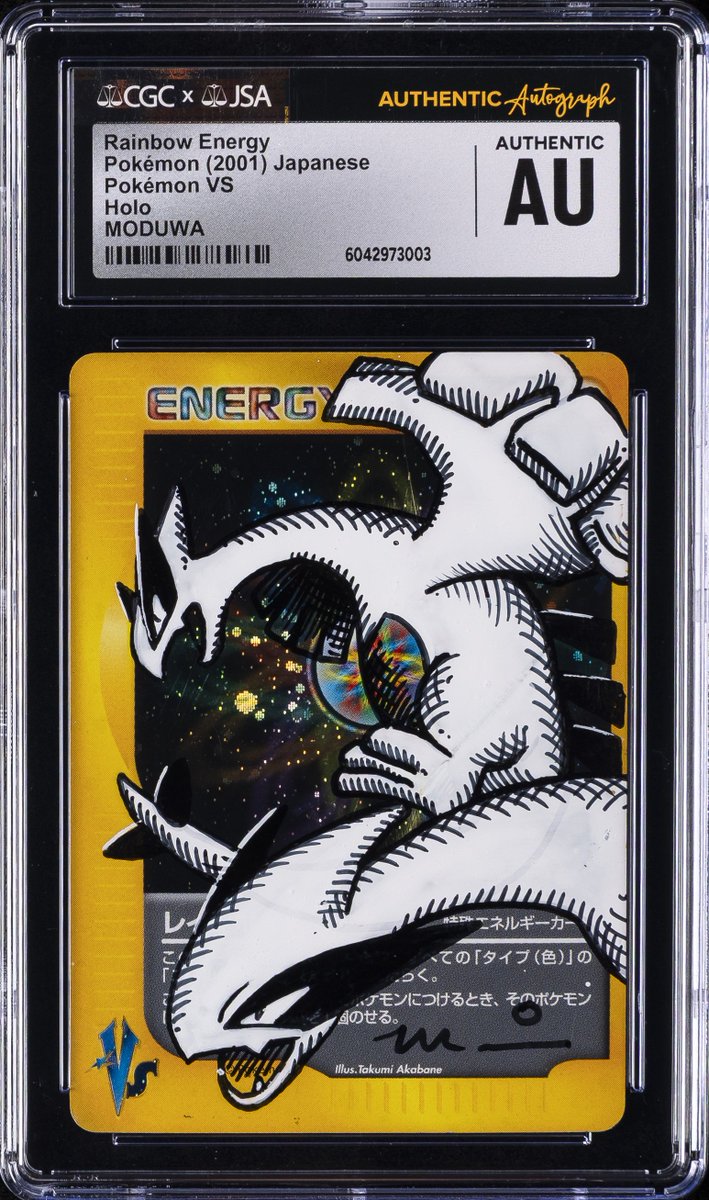 moduwa pokemon cards PSA AUTO 10 MODUWA CROBAT PSYCHIC ENERGY-HOLO main image 1