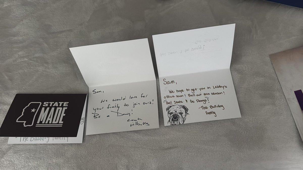 Thank you <a href="/msstate/">Mississippi State</a> <a href="/timwashington52/">Timothy Washington</a> #hailstate