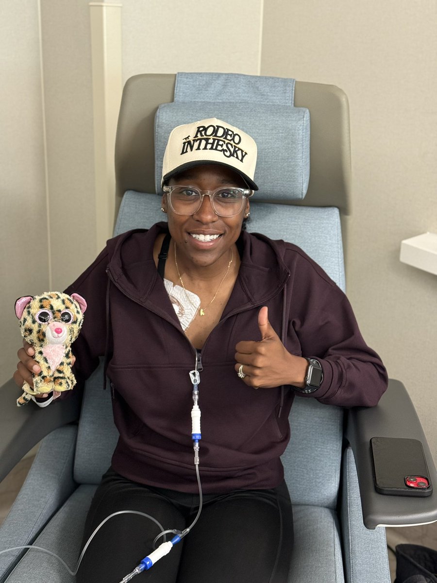 Today, I had my mom and dad with me during treatment (though I forgot to grab a photo with my mom!). We’re so grateful for your continued prayers, kind thoughts, and encouragement!  

To keep up with my journey click the link below: giveinkind.com/inkinds/A7U5H3K