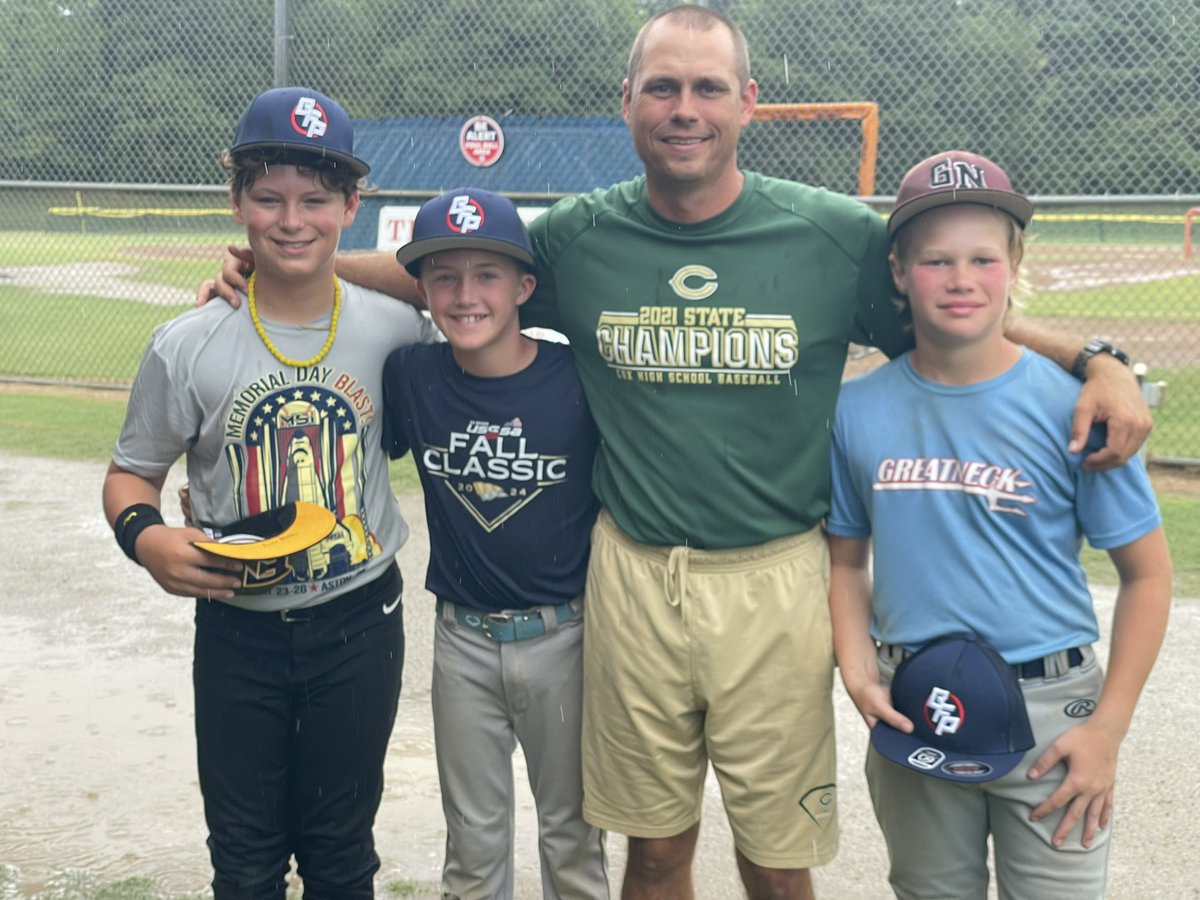 Cox__Baseball's tweet image. A little rain didn’t stop us from capping off a great week of Falcon Prep Camp at GNBL!
Congrats to our campers of the week sponsored by our friends at Beach Fitness & Performance!
🏆Luka Amari
🏆Owen Johnson
🏆Gresham Kennedy
