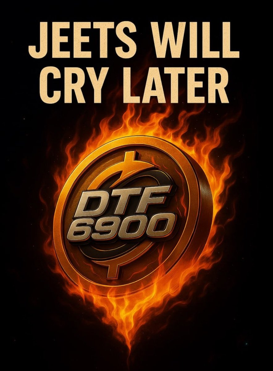 This is a great entry price for #DTF6900.  Get your bag now for these prices won't be the same again. 
DYOR
