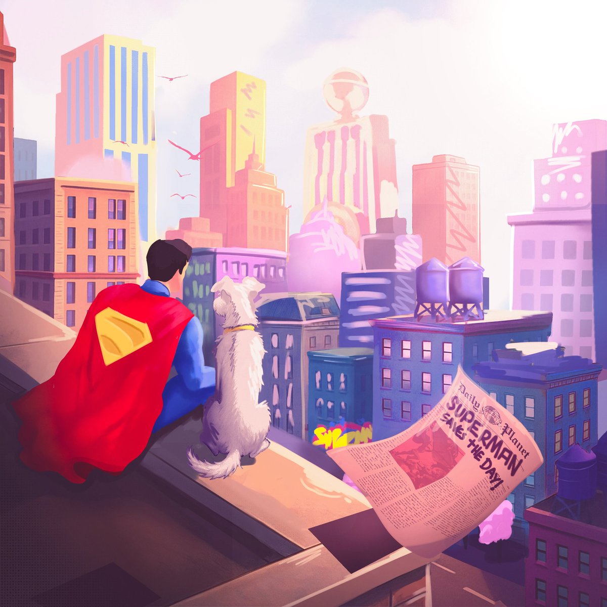_corazonS2's tweet image. #Superman #Krypto