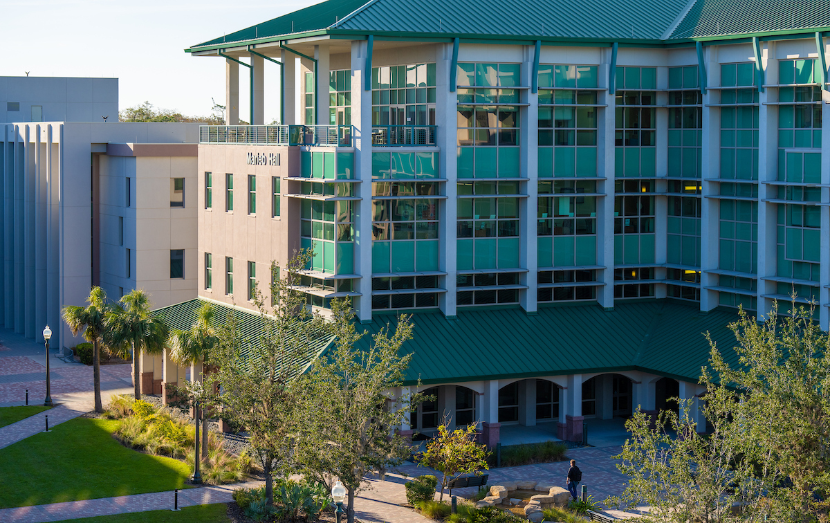 And the sun sets on another beautiful day at FGCU! ☀️🦅 #fgcu