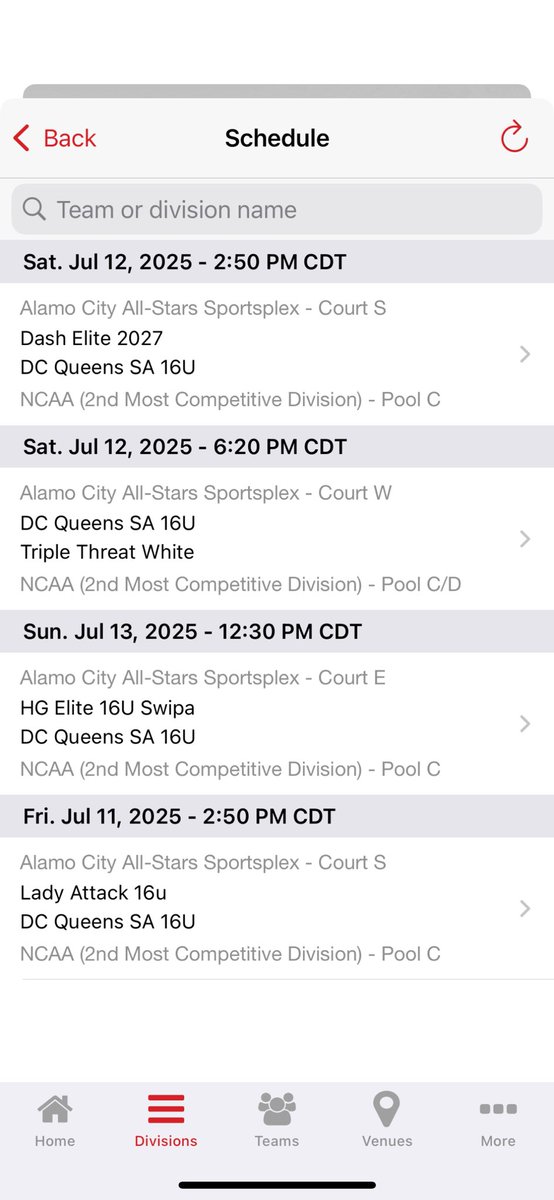 Off to a great start for day 1 at the She Ballin Blueprint. Both squads got the dub for game 1 🏀 our 15s play again tonight! Let’s Go Queens!! 
#DC #Queens #girlsthathoop #ballislife