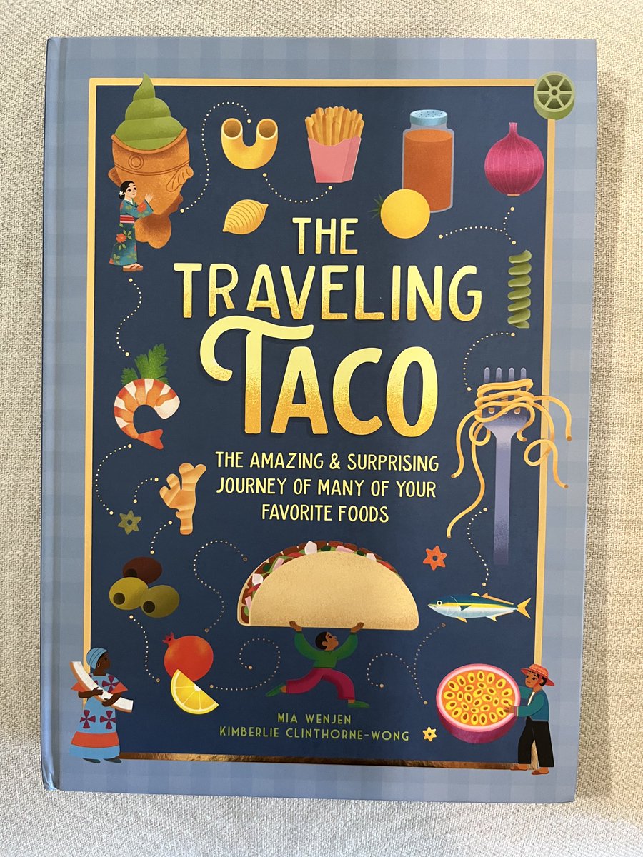 maritererbellas's tweet image. A trip around the world led by food? Sign me up! Love how it teaches kids the story behind foods we love. By my talented friend ⁦@pragmaticmom⁩ 
Brava, Mia! Illustrations by Kimberlie Clinthorne-Wong are super fun.
❤️❤️❤️

#picturebook #bookrec #raisingreaders #authorslife