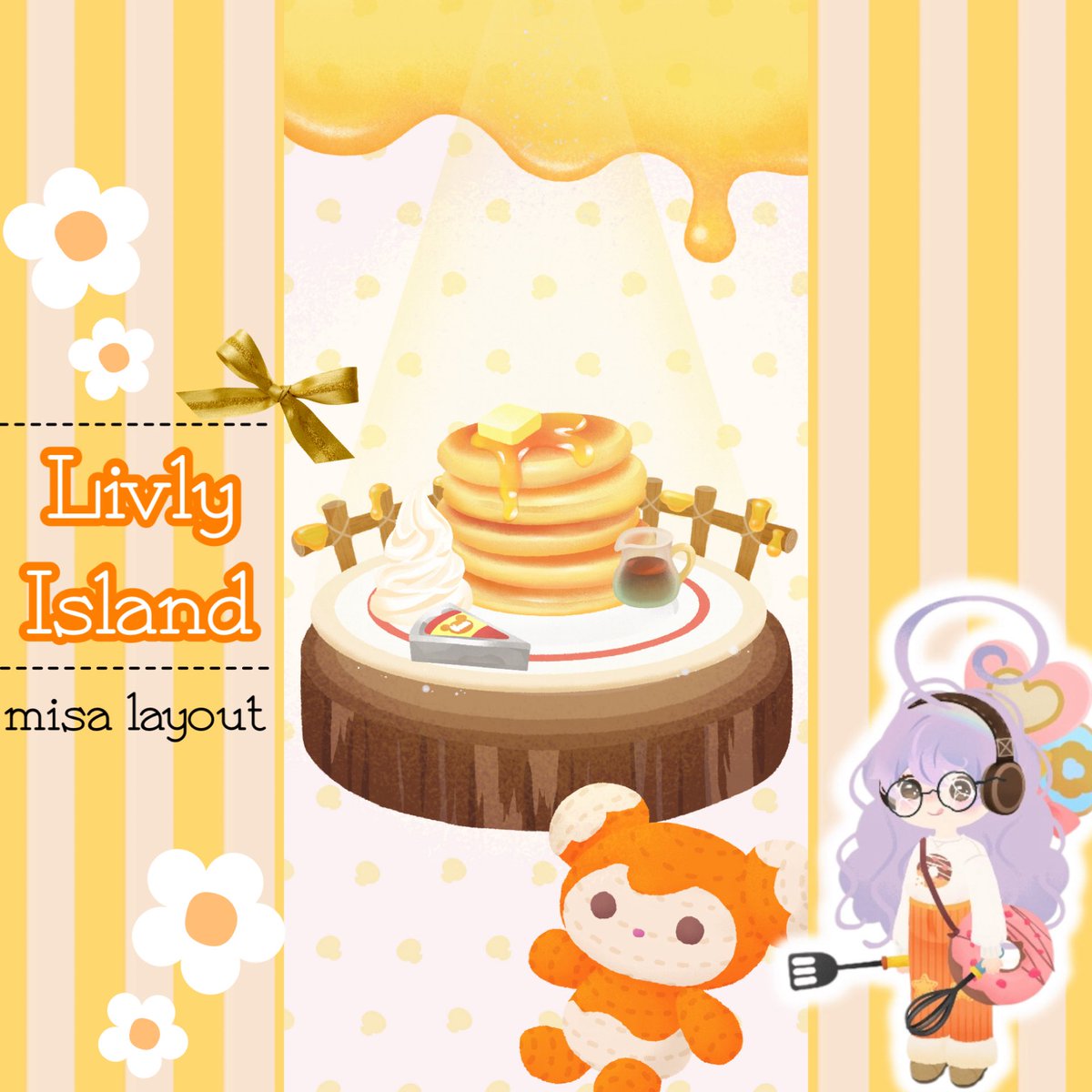 __pichan00's tweet photo. .
パンケーキ 2 🥞´-
#misa_layout 𖤣𖥧𖥣。
#リヴリーアイランド
#リヴリーレイアウト
#リヴリー好きさんと繋がりたい https://t.co/fxSqErvm16