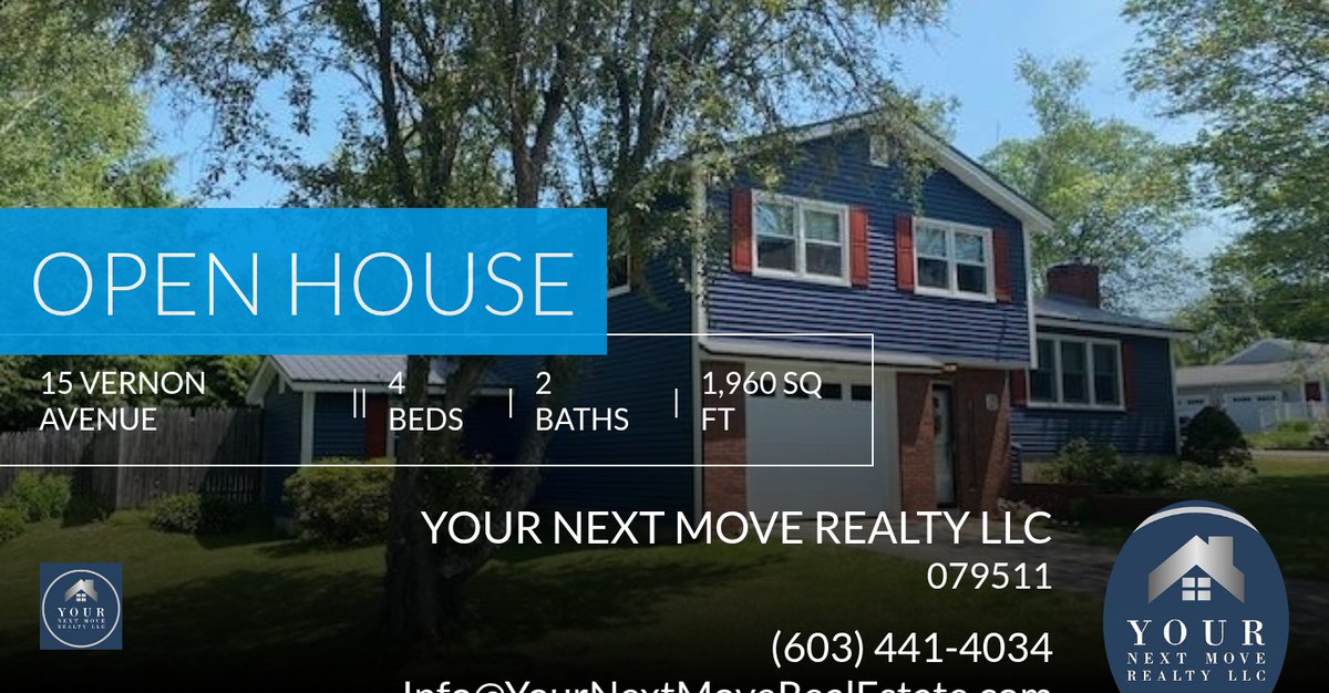 YourNextMoveNH's tweet image. Stop in and view this beauty Saturday 10:00-12:00pm

Info@YourNextMoveRealEstate.com
603-441-4034
#RochesterListings #RochesterHomes #PortsmouthListings #PortsmouthHomes #PortsmouthRealEstate #SeacoastListings
#SeacoastHomes... homeforsale.at/15_VERNON_AVEN…