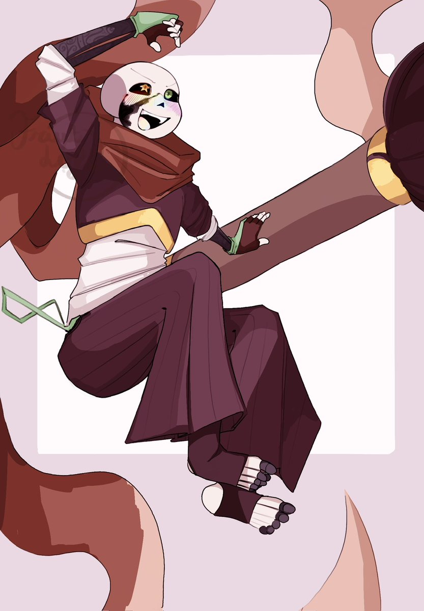 Okay pretend I drew an extravagant background or whatever, Heaven knows I can’t
#inksans #undertaleaus #undertale
