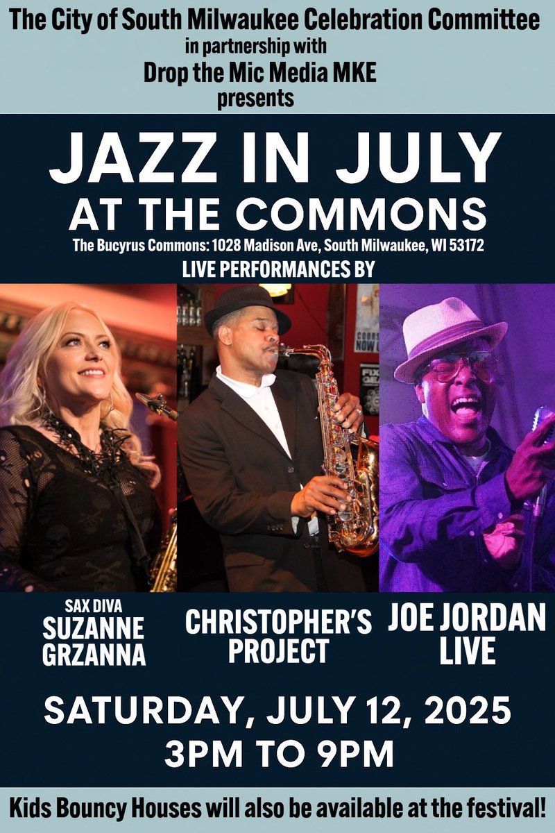 Can’t wait for my performance tomorrow!! 
Scott Currier Music - Piano
George B - Bass
#jazzsinger #musicfestival #saxophonist #jazzfestival Drop the Mic Media - MKE LLC