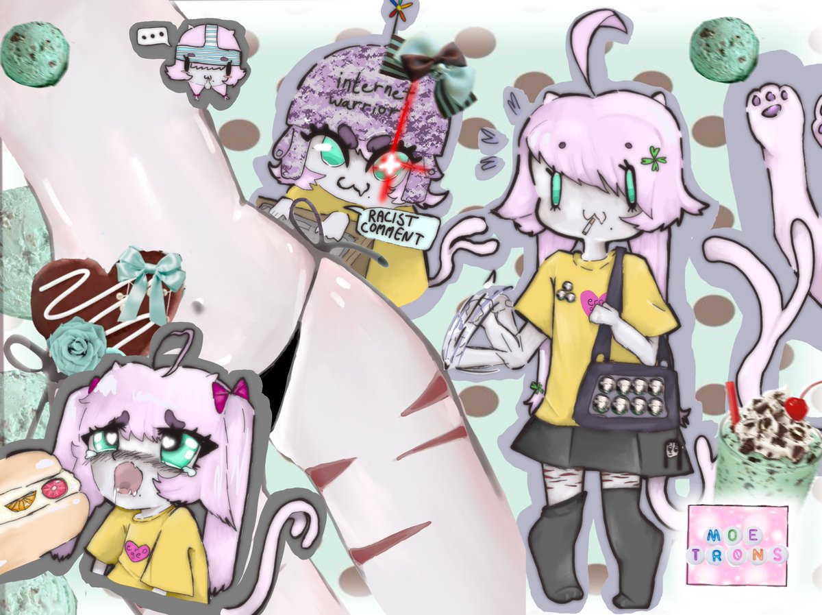 moefullest's tweet photo. day 20 #artmoots #oc #ocart #chocomint #minchoco #4chan #incel #femcel #catgirl #catgirls #kittytwt #femceltwt https://t.co/OyMjAQOPKP