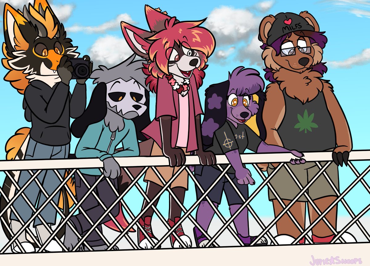 ANTHROCON 2025 BADASS TIME I LOVE MY BUDDIES