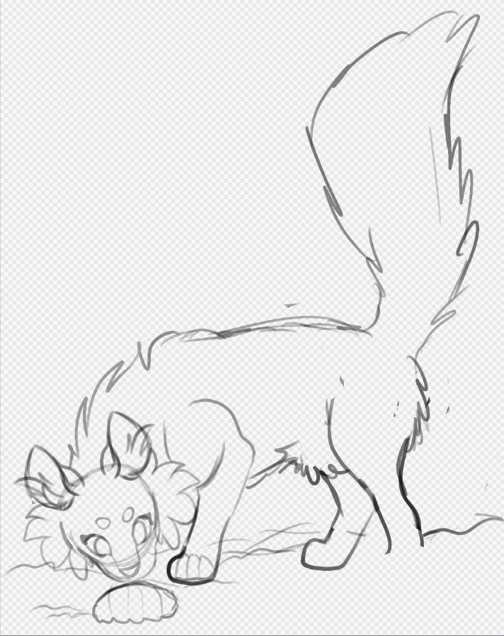 I think this might be one of the cutest sketches ive done in like 5 mins lol