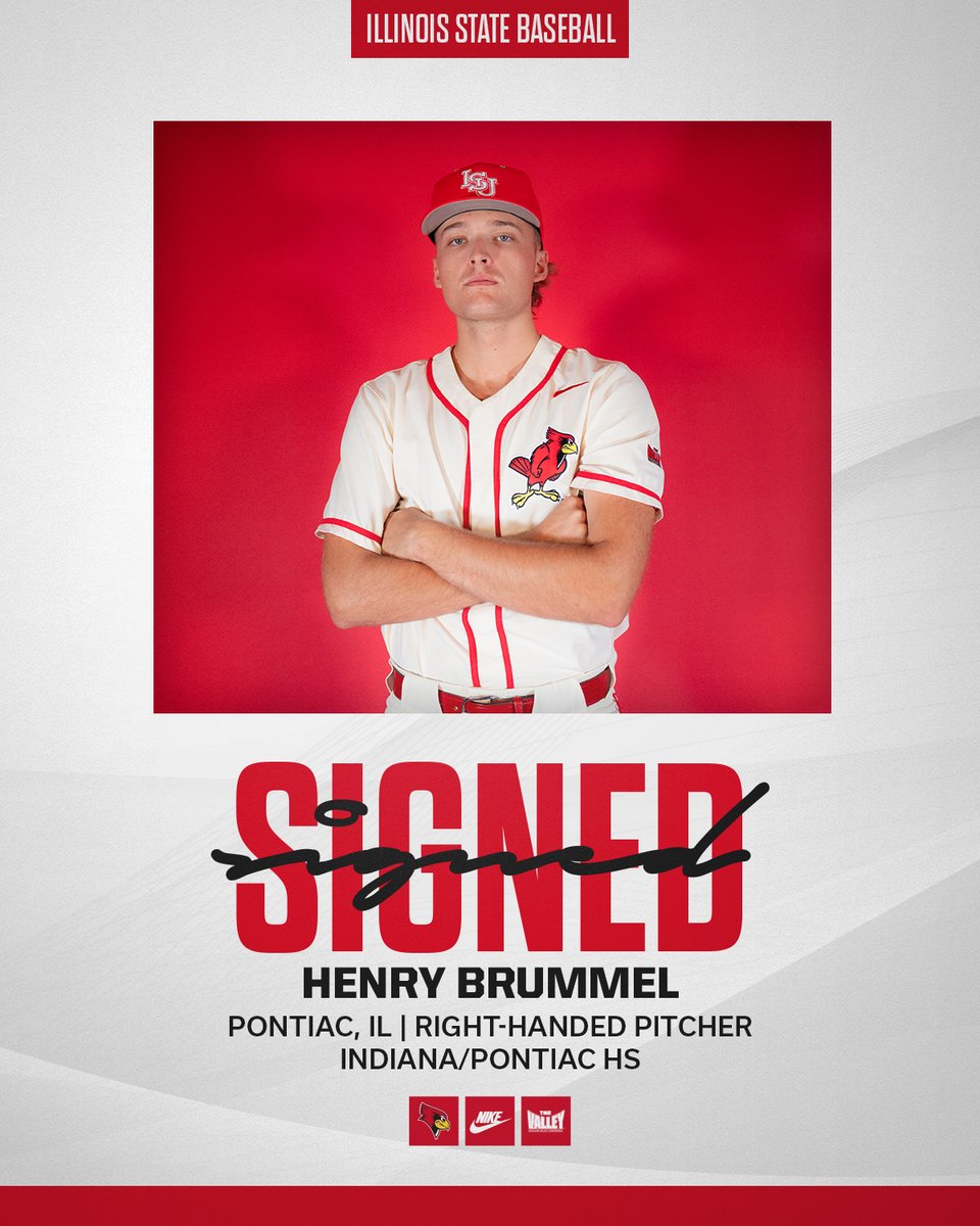 RedbirdBaseball's tweet image. 𝗣𝗲𝗻 𝘁𝗼 𝗣𝗮𝗽𝗲𝗿✍️
Welcome to Normal, Henry Brummel