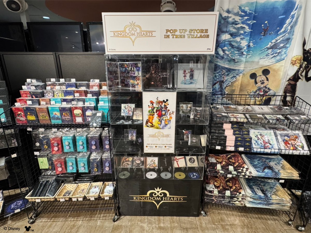 東京会場OPEN！！／ 【KINGDOM HEARTS POP UP STORE in TreeVillage