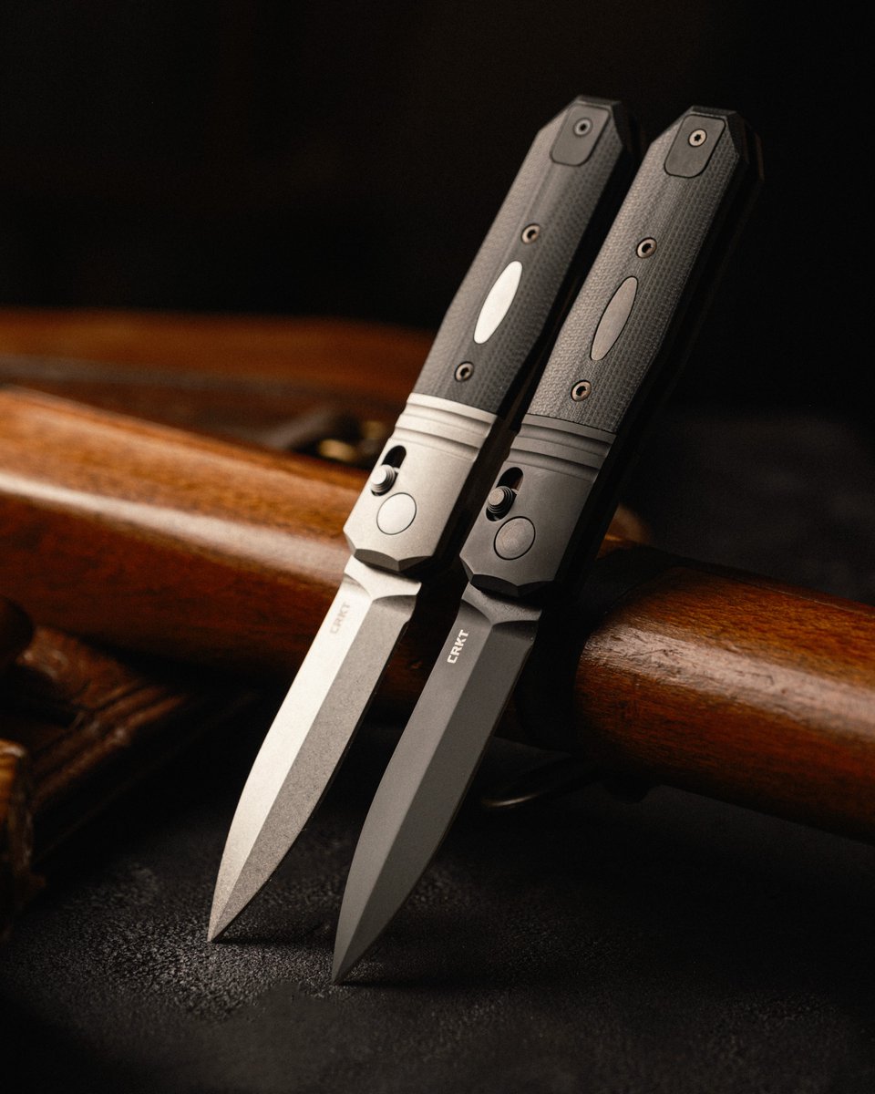 BladeHQ's tweet image. Designed by Ken Onion, the CRKT Redemption Compact has a rebellious edge. It&apos;s built for confident control with a crossbar lock and a premium MagnaCut steel blade. A modern classic with a Western attitude. 

Link below to snag one now!
bit.ly/4liys6n