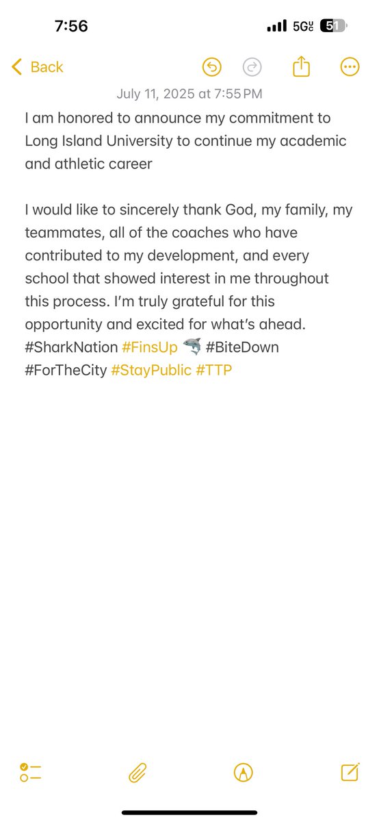 bigsha72's tweet image. #AGTG I’m blessed to be 100% committed to @LIUSharksFB  @Coach_IPace @COACH_JAKES @Baj_Blitz @mookie_abm @CoachDoubleA  @DMFootball258  #TTP #LTDT #finsup 🦈