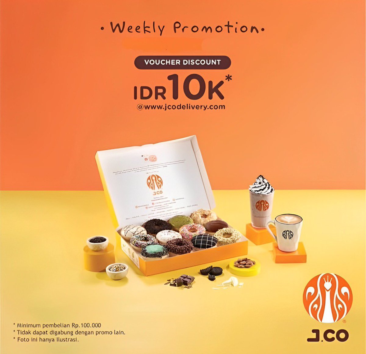 • JCO Donut’s , Beli 1 Lusin Cuma 10 Ribu Aja✨

Cek Promonya : spf.shopee.co.id/2qGVvw1Ixz