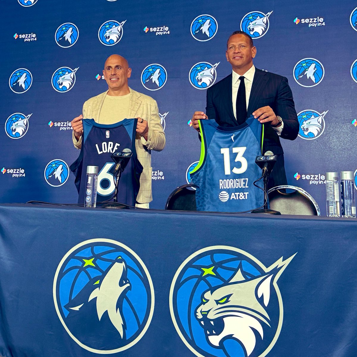 What a day! <a href="/MarcLore/">Marc Lore</a> 
<a href="/Timberwolves/">Minnesota Timberwolves</a> <a href="/minnesotalynx/">Minnesota Lynx</a>