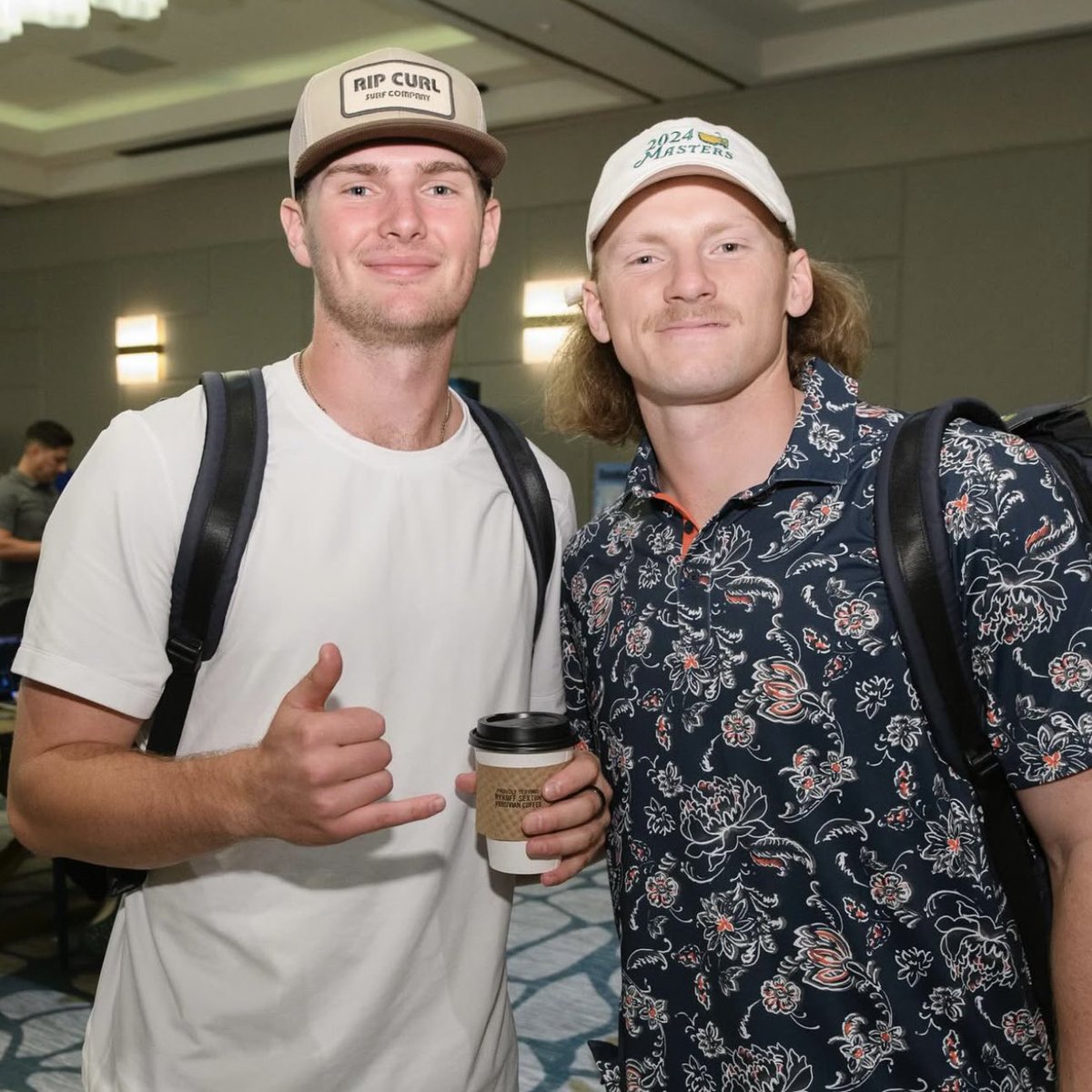 JR Ritchie and Hayden Harris have arrived in Atlanta for All-Star Weekend! ⭐️

Both have been selected to play in the All-Star Futures game!