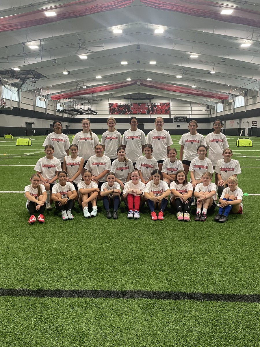 What a great week of camp! Our largest camp to date, and to see our players working with the future cardinals makes it all worth it.