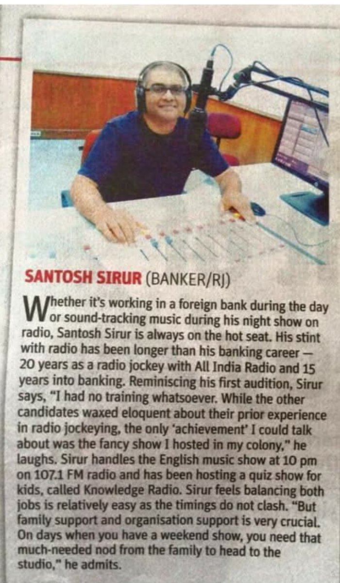 Balancing a 25+ year 'hobby' as a RJ alongside a day job in banking has been an exhilarating journey.

From curating music playlists and airing commercials to fulfilling listener requests and delivering dedications during LIVE broadcasts, my time in radio has taught me a valuable