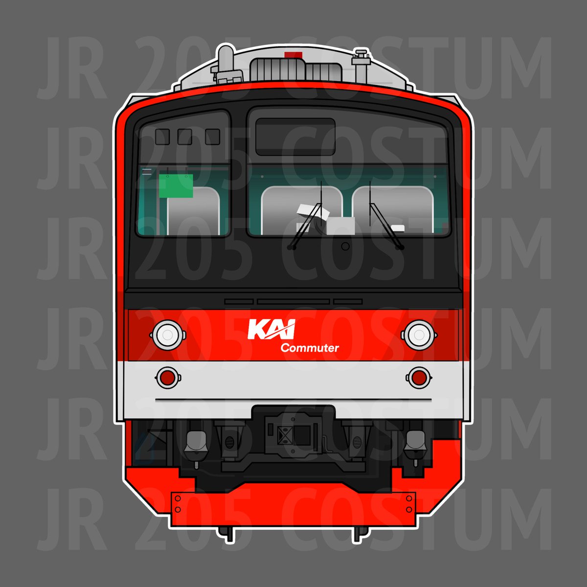 Vector JR 205, Livery Custom (KAI Commuter)