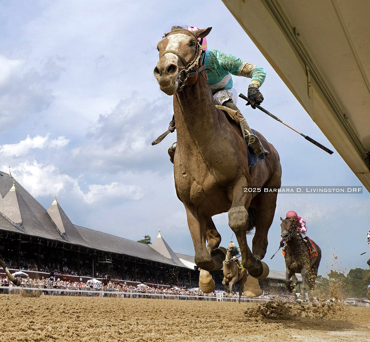 Congrats to the connections of DR. AGNE (Into Mischief-Lady Eli, by Divine Park), including trainer Cherie DeVaux and jockey Jose Ortiz, on his impressive debut win today at Saratoga.

Related article by DRF's Dave Grening about this emotional win:

drf.com/news/dr-agne-l…