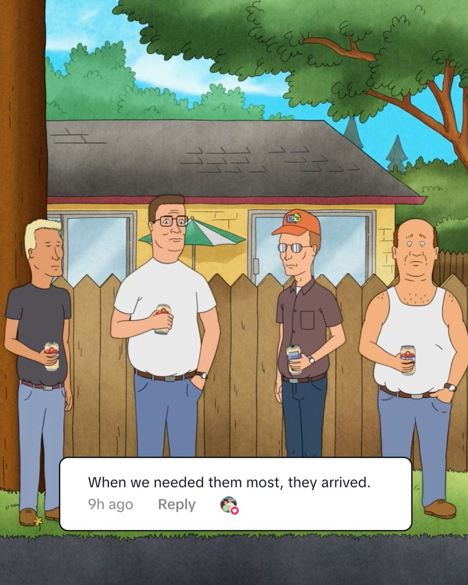 kingofthehill's tweet image. Fresh off the grill. Watch the all new season of #KingOfTheHill Aug 4 on @hulu and with #HuluOnDisneyPlus.