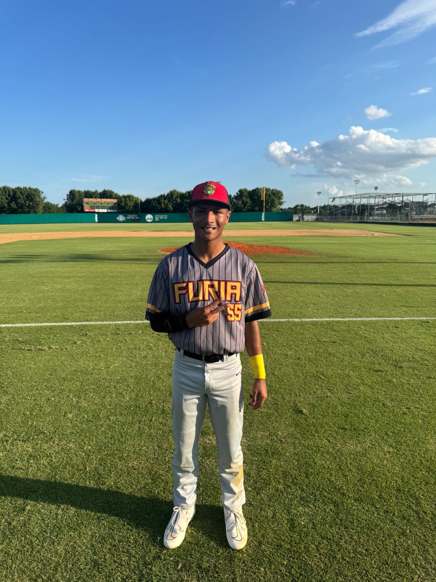 ✭Five Tool Texas✭ (@fivetooltexas) on Twitter photo F: <a href="/Furiabaseball/">Furia Baseball</a> 7, Big Dogs Navy 2
PoG: Benjamin Rodriguez 6 IP, 4K, 3H, 2 ER
Notable: Joemel Poueymirow 2-2, 2 RBI, 2R F: <a href="/Furiabaseball/">Furia Baseball</a> 7, Big Dogs Navy 2
PoG: Benjamin Rodriguez 6 IP, 4K, 3H, 2 ER
Notable: Joemel Poueymirow 2-2, 2 RBI, 2R