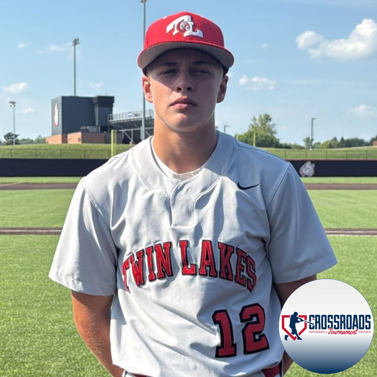 Crossroads Baseball Series (@xroads_baseball) on Twitter photo ⚾️ 📷 𝙋𝙇𝘼𝙔𝙀𝙍 𝙊𝙁 𝙏𝙃𝙀 𝙂𝘼𝙈𝙀 📷 ⚾️
Austin Robertson | 2027 | 2B/RHP | Twin Lakes HS (IN) <a href="/j22burton/">Twin Lakes Baseball</a>
Goes 3IP, 2H, 0R, and 2K on the mound and adds a sac fly RBI at the dish in the W for Monticello Indians.
#MWChampionships ⚾️ 📷 𝙋𝙇𝘼𝙔𝙀𝙍 𝙊𝙁 𝙏𝙃𝙀 𝙂𝘼𝙈𝙀 📷 ⚾️
Austin Robertson | 2027 | 2B/RHP | Twin Lakes HS (IN) <a href="/j22burton/">Twin Lakes Baseball</a>
Goes 3IP, 2H, 0R, and 2K on the mound and adds a sac fly RBI at the dish in the W for Monticello Indians.
#MWChampionships