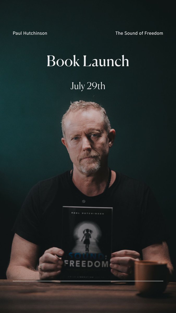 We’re thrilled to announce the exclusive book launch of my literary work, titled The Sound of Freedom, recounting the real life stories that inspired the film. 

This will be a key toolbox for you and your family, and of raising awareness towards the horrors of human trafficking,