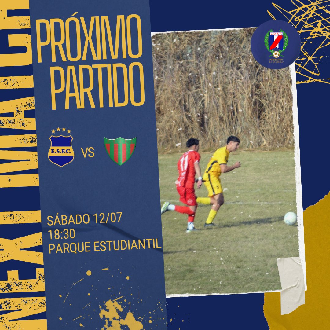 estudiantilfc's tweet photo. 🔜

🆚 Rampla Jr
🏟️ Parque Estudiantil
🏆 Torneo Apertura 2025
🗓️ Sábado 12/07 
🕘 18:30 horas

#VAMOSESTUDIOSO https://t.co/p3a3i9gp2I