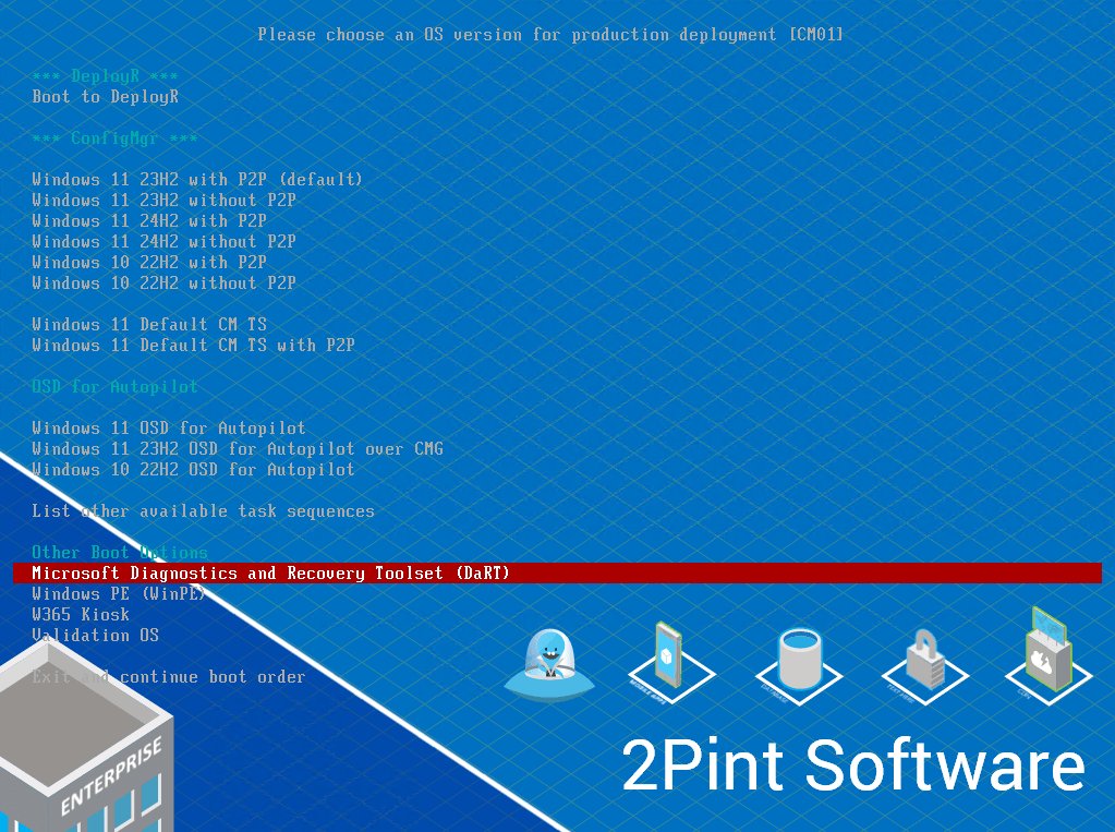 miketerrill's tweet image. I still have a DaRT wim in my iPXE Anywhere menu. #DeployR #iPXEAnywhere 🤓