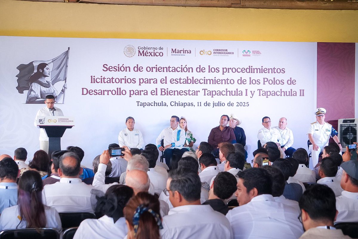 CIIT_mx's tweet photo. El #CIIT y el @ChiapasGobierno presentaron los Polos de Desarrollo Tapachula I y II, que estarán disponibles en la próxima licitación internacional.

🔹Ubicación estratégica
🔹Incentivos fiscales
🔹Vocaciones productivas clave

#CorredorInteroceánico #Tapachula #PolosDeDesarrollo https://t.co/bxyEo0btPM