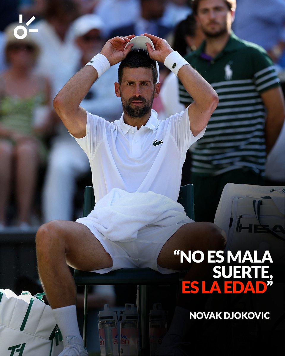 ¡NO NOS DIGAS ESO, NOLE! 😭💔

Tras caer en las semifinales de #Wimbledon, Djokovic dio una contundente razón por su desempeño en el césped del All England Club

¿Ustedes qué piensan? 🤔