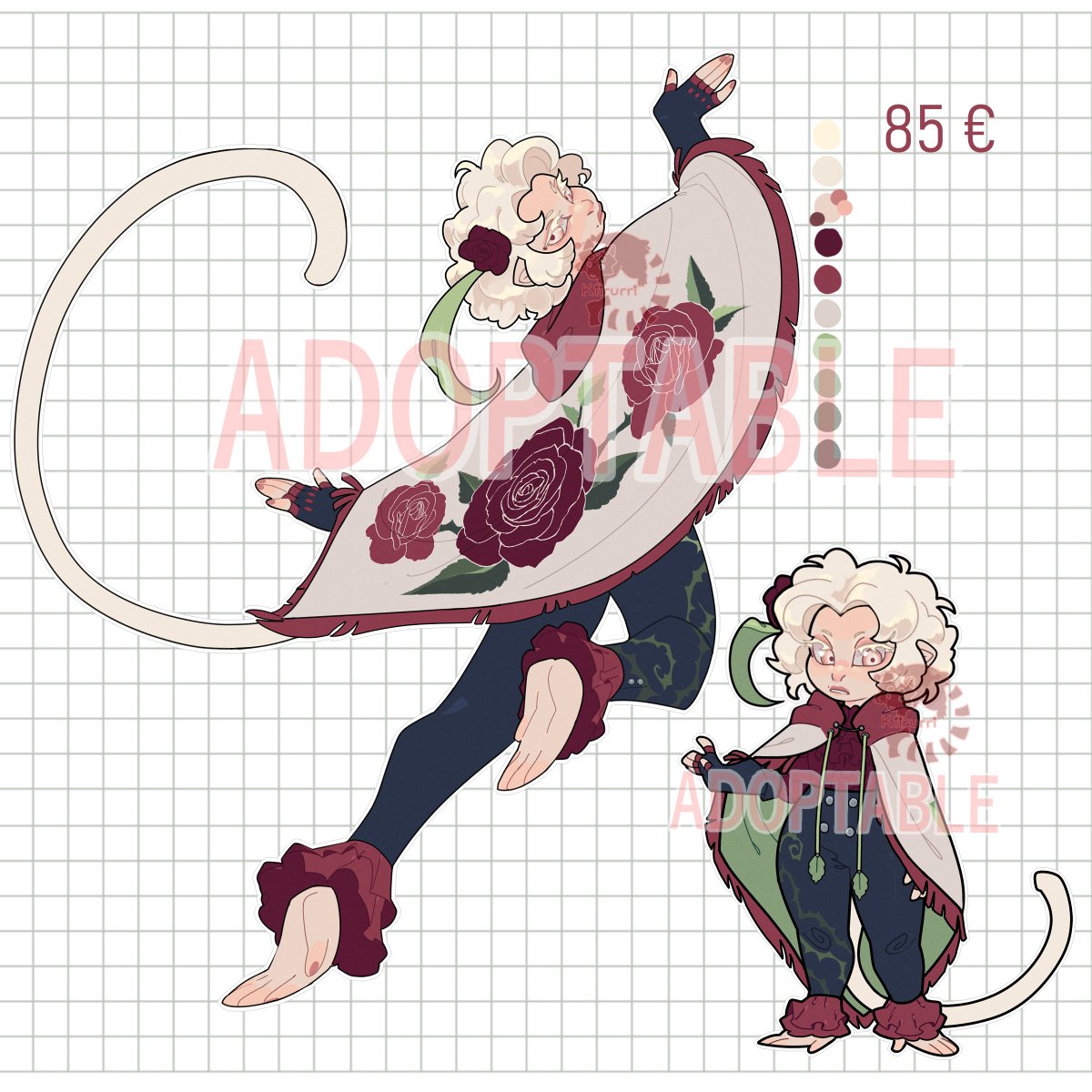 kiirurri's tweet image. ❗️If interested, comment down below or dM❗️

8⃣5⃣ 💶ppal only !!

#FurryAdopt #furryadoptable #adoptables #adoptable #oc #lmkoc #furryoc