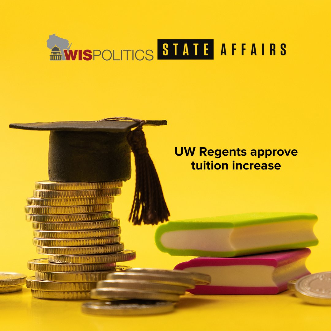 wispolitics's tweet image. The @UniversitiesWI #tuition 🎓 increase move comes on the heels of the 💰 #statebudget providing a net increase of nearly $240M in state aid to the system over the 2025-27 biennium after #university officials had sought $855M.
Read more at wispolitics.com/2025/uw-regent…