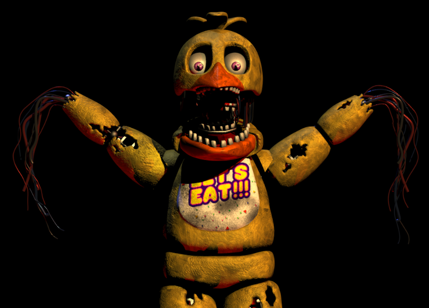LazyCoffe19's tweet image. Withered Chica Showcase! 

Model By: @LazyCoffe19 (me)
Textures and Mats by: @A2DairyMilk
#FNaF2 #Models #Blender #WitheredChica #Render #Accuracy #etc