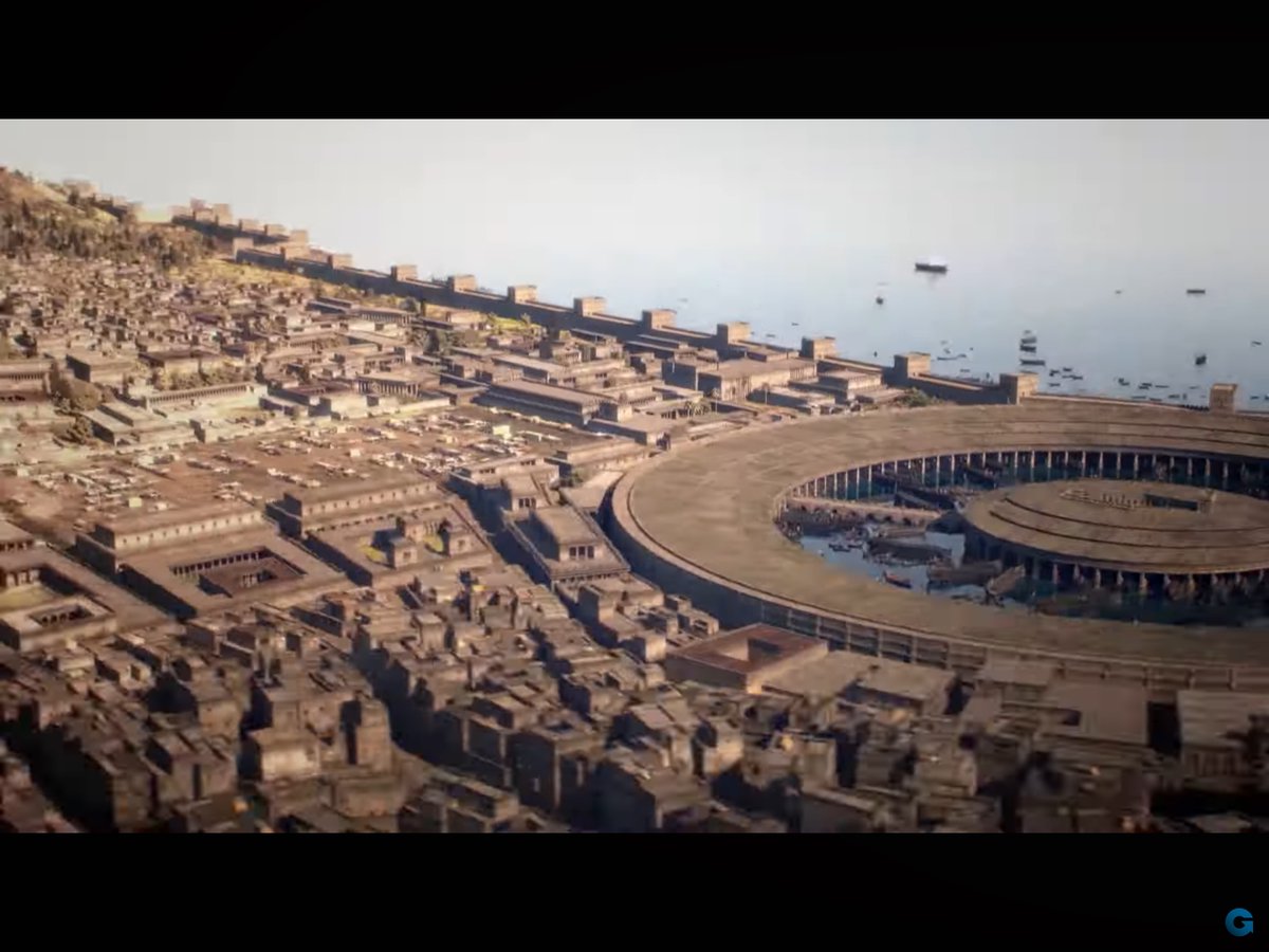 greylibertarian's tweet image. Still blows my mind that Carthage existed for 900+ years and is basically a footnote in roman history to the average person. Look at this fucking port, man. They were at the tip of the spear emanating out from the janus point and they got smeared off the face of the earth.