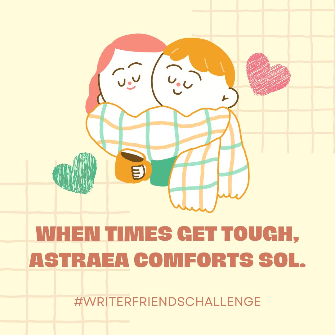 NabiKangGH's tweet image. When Sol’s shadows get too heavy to carry alone, Astraea is always there. No matter how tough it gets, they hold each other through it all.

#WRITERFRIENDSCHALLENGE

#trostspenden #판타지로맨스 #booklover📚 #sanfteseelenmomente #주인공들 #whentimesgettough #DasGoldeneHerz