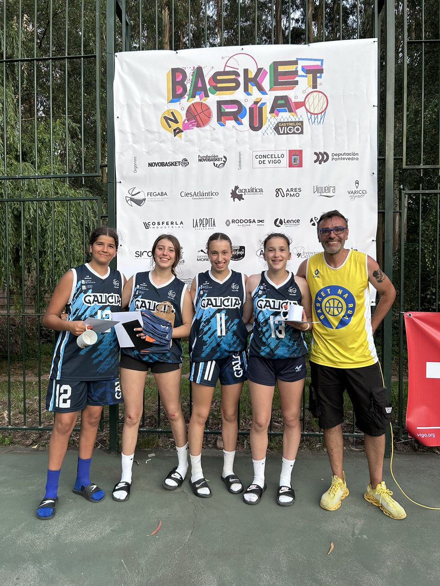 🎖️ As campioas da categoría Infantil Feminino son as xogadoras de: No Sé 🩵

Levan para casa:

🏆 Trofeo
👕 Camiseta
☕ Taza
💅 Cheque regalo cortesía de #todobellezaramallosa
🥞 Bono de degustación en #cactusbrunchcafe

Parabéns, guerreiras!