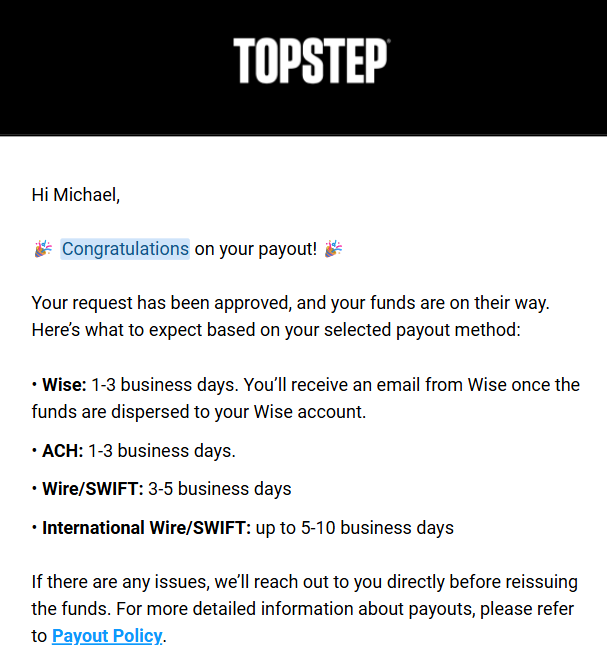 No denying <a href="/Topstep/">Topstep</a> is the #1 prop firm, payout requested on wednesday, approved same day and payout hit bank account on friday ! looking forward to going live after a few more jabs !  🧱by 🧱

#trading #NQ