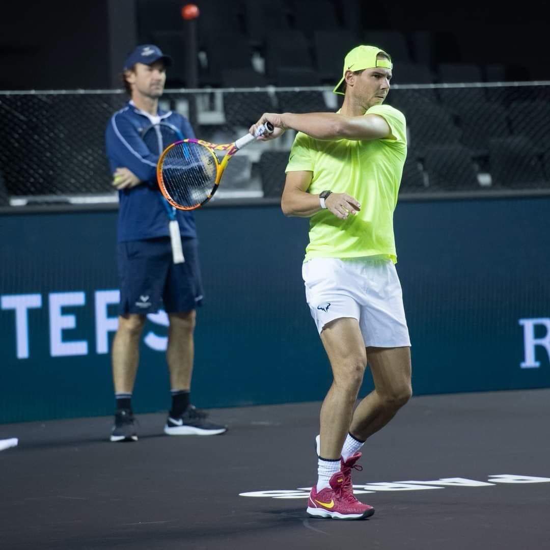 12th July 2025. Hola devoted Rafans👋
"What is of supreme importance in war is to attack the enemy's strategy." The same applies in all competitive sports."
Happy Saturday everyone☮️
#VamosRAFA𓃵✔️🇪🇸🍀
Rafa's future is bright⛳️🏌️‍♂️
#WeMustWorkTogether #NotAgainstEachOther