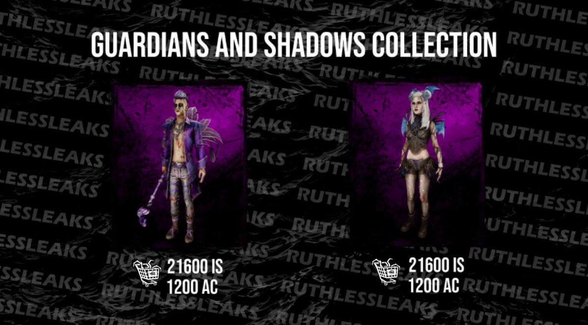 RuthlessLeaks's tweet image. Guardians and Shadows Collection

July 22nd