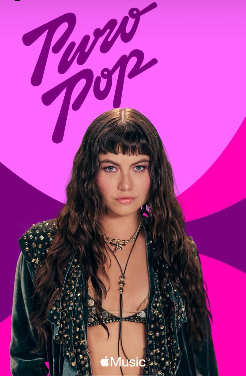 sofiareyesdata's tweet photo. Sofía Reyes es portada de la playlist “Puro Pop” en Apple Music, “idgaf era” se encuentra en la posición #1. https://t.co/5SaOnoFVpl