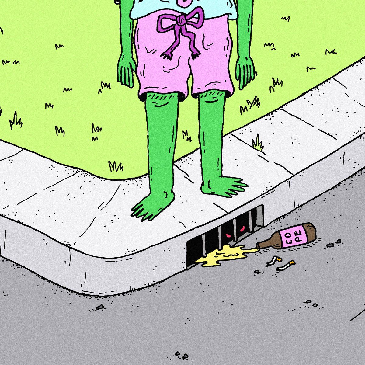 It's summer in the city 🐸☀️