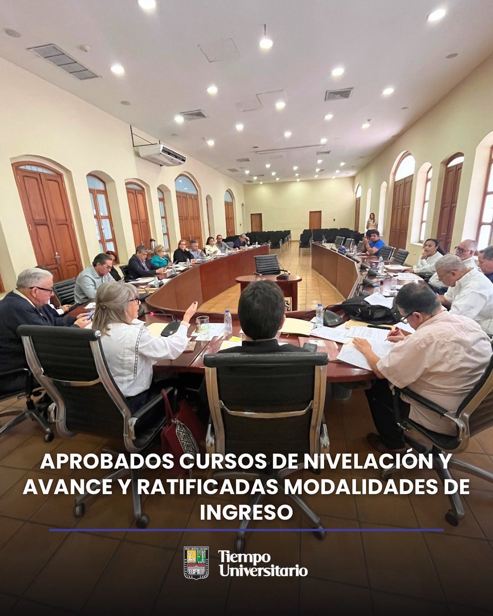 #Noticias | Ratificadas modalidades de ingreso estudiantil y aprobados cursos de nivelación y avance || Durante Consejo Universitario de este viernes #11Jul 

🔗 instagram.com/p/DL-_2uvtUPW/…